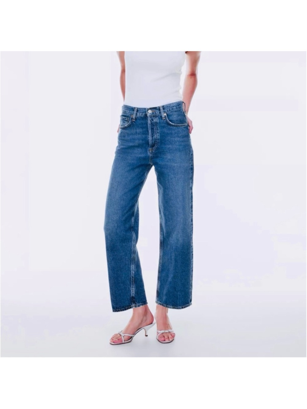 Aritzia Sun-Deh High Rise Straight Jeans Size 6